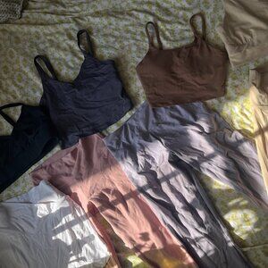 BUNDLE of EIGHT Cute Workout Clothes/ Sets